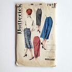 1950s Vintage Butterick 7915 Wrap Skirt Sewing Pattern