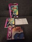 Sega Game Gear Earth Worm Jim Box, Manual, Registration Card and Poster ONLY