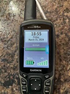 Garmin GPSMAP 64st GPS Handheld Hiking, Hunting, Fishing Navigator