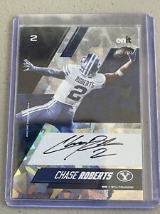 2023 Onit BYU COUGARS SP Autograph On Card CHASE ROBERTS /250! RARE!!