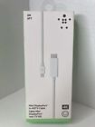 NEW Belkin Mini Display Port to HDTV Cable 1.8M 2M / 6FT 4K Macbook to HDTV FS