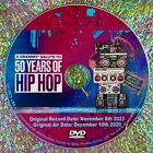 Salute to 50 Years of Hip Hop DVD 2023 Special Public Enemy LL Cool J Fresh Prin