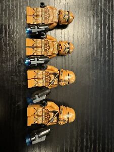 Lego Star Wars Geonosis Clone Troopers (75089) SW0606 (2x) SW0605 (2x) Lot of 4