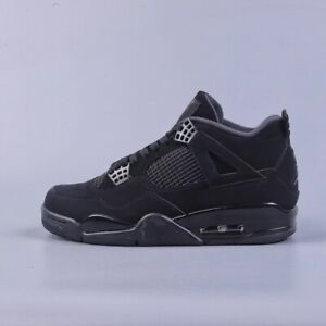 Air Jordan 4 Retro Black Cat CU1110-010 Men's Basketball shoes