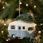 Holiday Camper & Christmas Tree Ornament 3.25