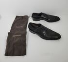 Bruno Magli Soft Italian Black Leather Oxford Dress Shoes Men Size 12M
