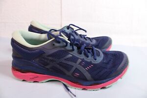 ASICS GEL-Kayano 24 T7A8N Womens Size 10 Athletic Running Shoes Sneakers Blue