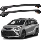 For Toyota Sienna 2021-2024 Black Aluminium New Roof Racks Cross Bars  Lockable