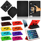 Genuine Case Hand Strap Leather Smart Flip Stand 360 Cover for Apple iPad Mini 4