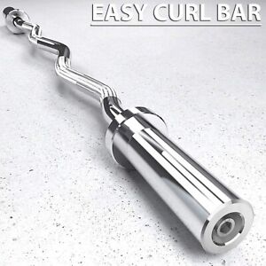 5/6 Ft Olympic Barbell Bar Chrome Steel Straight Weight Lifting Bar For Home Gym