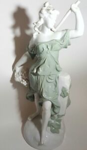 New ListingPOMONA Goddess of Harvest Porcelain Statue Figurine hallmark unknown