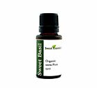 100% Pure Organic Sweet Basil Essential Oil - 15ml - Imported From France