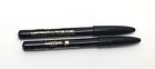 2 Lancome Le Crayon Khol Eyeliner Pencil  Black Ebony Travel Sz 0.02oz/0.7g ea