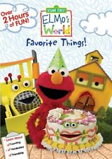 New ListingElmo's World Favorite Things DVD Excellent Free Shipping Family Fun
