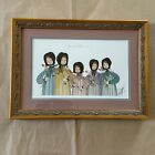 Five Of A Kind Limited Edition Print by P Buckley Moss Matted & Framed 1993