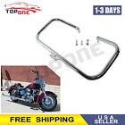 For 2000-2017 Harley Heritage Softail Fat Boy Chrome Engine Guard Crash Bar (For: More than one vehicle)