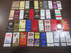 Lot of 40 Vintage  Match Books Various Business & States Various Years Mid-Centu