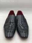 Christian Louboutin Mens Dandy Chick Black Almond Toe Casual Loafer Shoes 46 COA