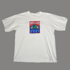 Vintage Y2K Weller T Shirt Mens L White Summer Tour 2001 Italy Band Concert Tee
