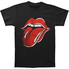 New: Vintage Distressed ROLLING STONES Tongue Rock Concert T-Shirt (Black)