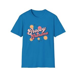 Groovy Grandma Softstyle T-Shirt. Great gift for grandma, mom, sister, friend