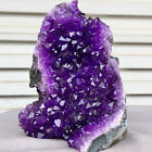 2.72lb Natural Amethyst geode quartz cluster crystal specimen energy Healing