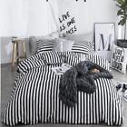 Striped Comforter Set Queen Black and White Bedding Comforter Sets Farmhouse Com