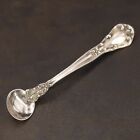 VTG Sterling Silver - GORHAM Miniature Ornate Salt Spice Spoon Brooch Pin - 5g