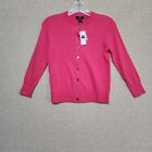 Gap Cardigan Women's Size XS Pink 3/4 Sleeve  #693