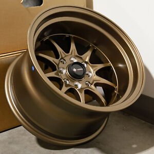 15x9 Bronze Wheel Vors TR3 4x100/4x114.3 0 (1) 73.1