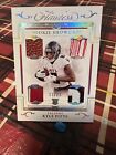 2021 Panini Flawless KYLE PITTS RC Rookie Showcase Silver  Quad Patch 15/20