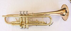Circa 1987 Blessing Artist Trumpet Rose Gold / Brass Bell - Fair Shape