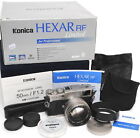 Konica Hexar RF Limited Edition w. 1.2/50 mm M-Hexanon Leica M mount boxed