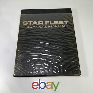 VTG 1975 STAR TREK STAR FLEET TECHNICAL MANUAL 1ST EDITION BOOK