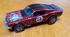 1969 Hot Wheels REDLINE BOSS HOSS Mustang HK RED #3 *RARE HARD TO FIND