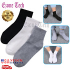 Lot 3-12 Pairs Mens Womens Ankle/Quarter Socks Cotton Crew Socks Casual Size New