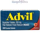 Advil Pain Reliever Fever Reducer 100 Coated Tablets NIB