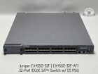 Juniper EX4550-32F 32-Port 10GbE SFP+ Switch w/ (2) PSU, EX4550-32F-AFI