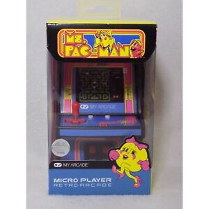 Ms. Pac-Man Micro Player Retro Arcade Machine Handheld Game by My Arcade