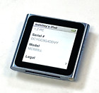 Apple iPod Nano 6th Gen, 8GB - Blue (MC689LL)