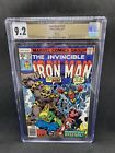 Iron Man 114 CGC 9.2 PEDIGREE Label White Pages 1st Appearance Arsenal 1979