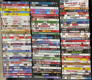 Lot of 100 Comedy Movies Used Previewed DVD Specific Titles Listed