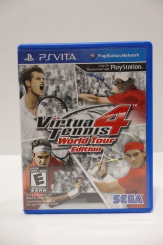 Virtua Tennis 4: World Tour Edition Sony PlayStation Vita PS Vita TESTED WORKING