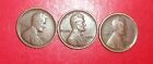 1909 Lincoln Cent Penny  + 1921P-- 1921S-- 3 LOW MINTAGE COINS