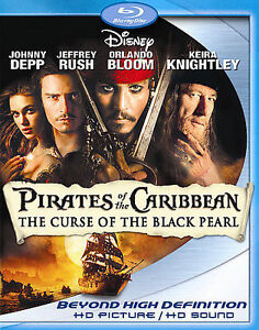 Pirates of the Caribbean: The Curse of the Black Pearl [Blu-ray] - VERY GOOD