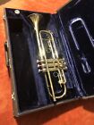 Conn Connquest Trumpet With Original Case Shipping Label For Dr