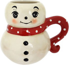 New! Johanna Parker Christmas Snowman Ceramic Mug