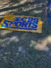 CBS SPORTS Vintage SEC Game day 88x45in Banner 1980s Man Cave