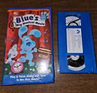 Blues Clues Blue's Big Musical Movie VHS 2000 Movie Nickelodeon Nick Jr. Blue