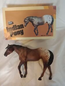 Breyer #174 Indian Pony (1979) with Original Box - Appaloosa -Traditional Size